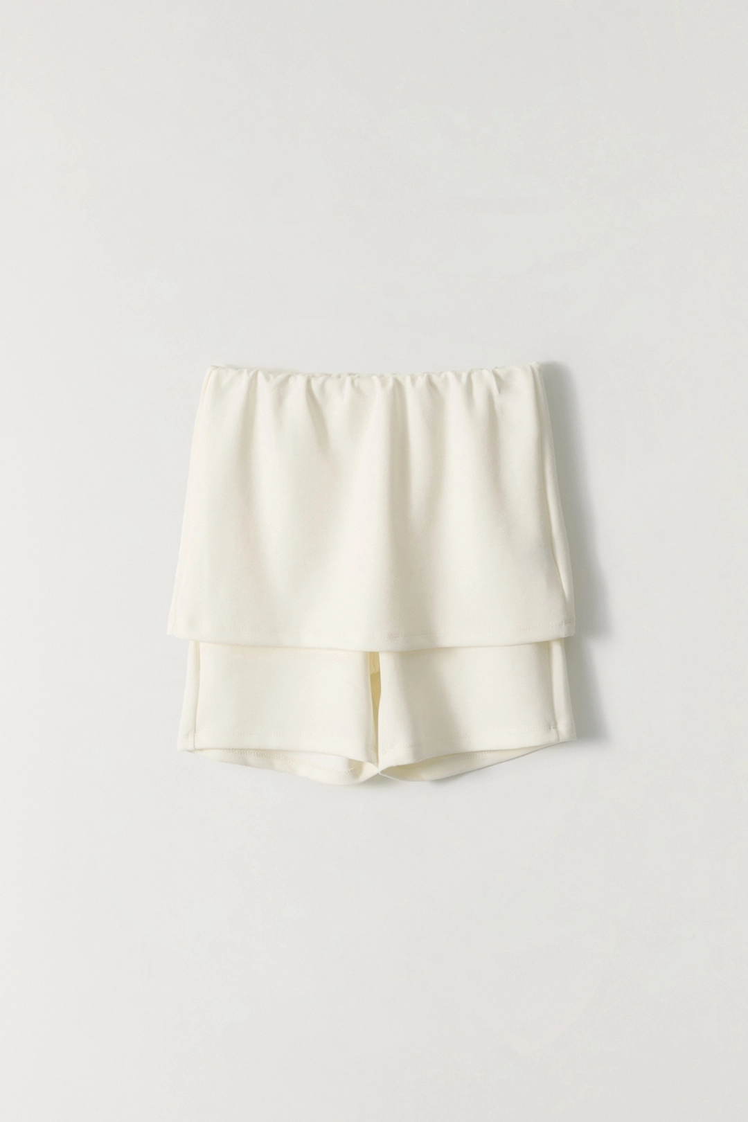 더라우스트 레이어드 바이커 쇼츠 IVORY 상품 이미지 2