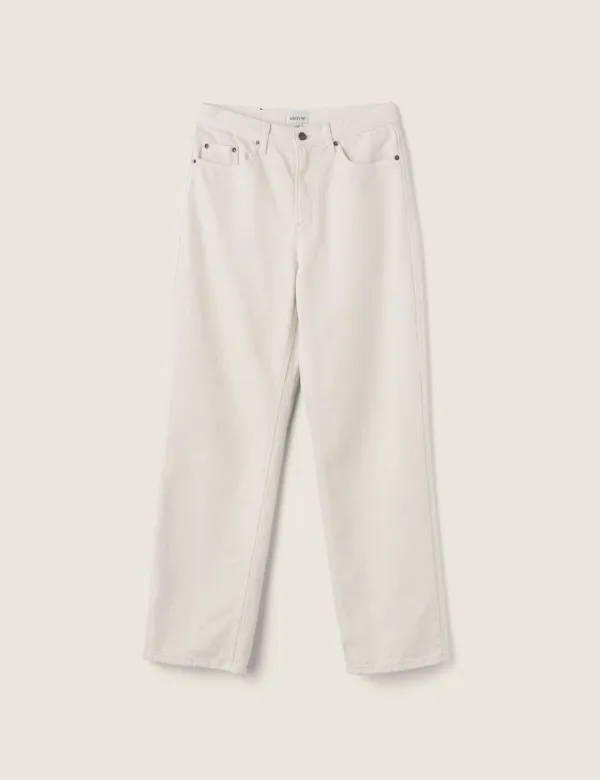 Naomi Denim Pants (Ivory)