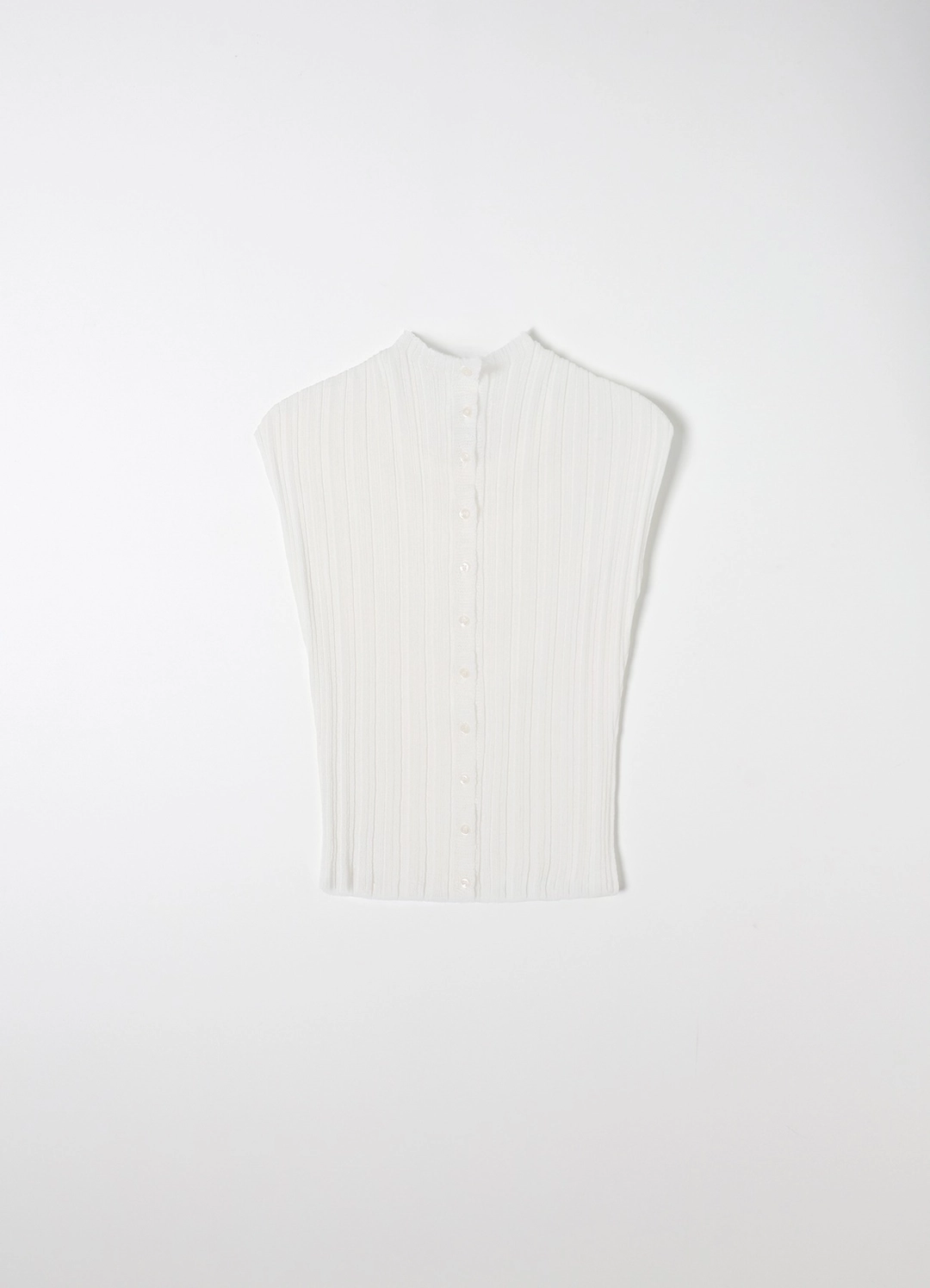 르베인 Rib Pleats Knit (White) 상품 이미지 1
