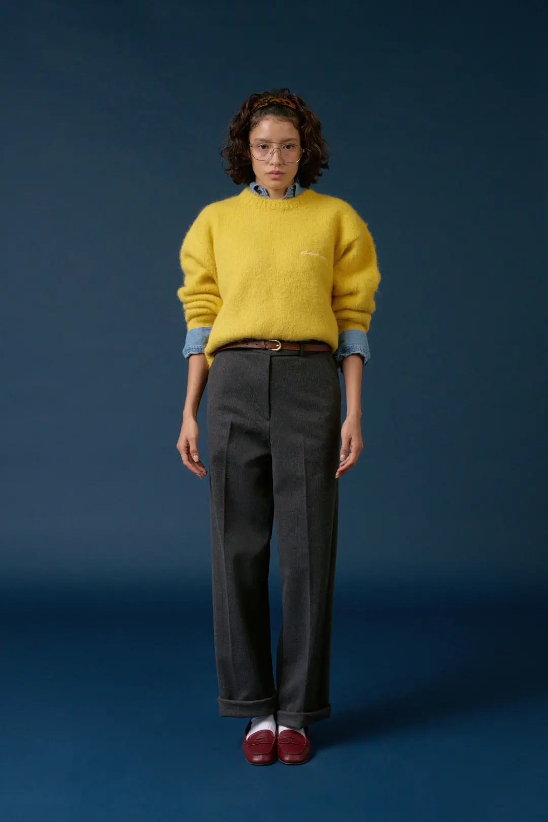 위드아웃썸머 Woody slacks_charcoal 상품 이미지 2