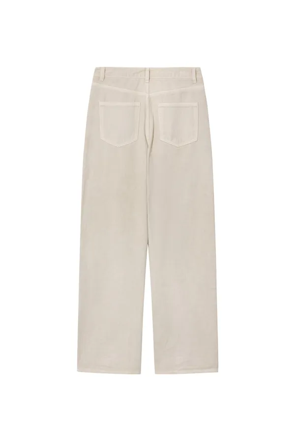 RIGID STRAIGHT DENIM PANTS [ECRU][예약배송 10/26]