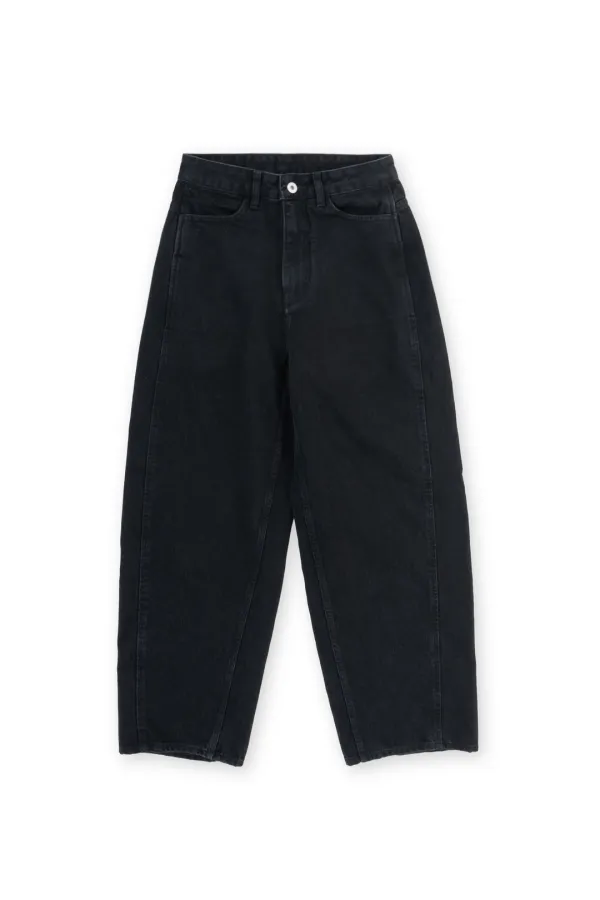 W Curved Denim, Black
