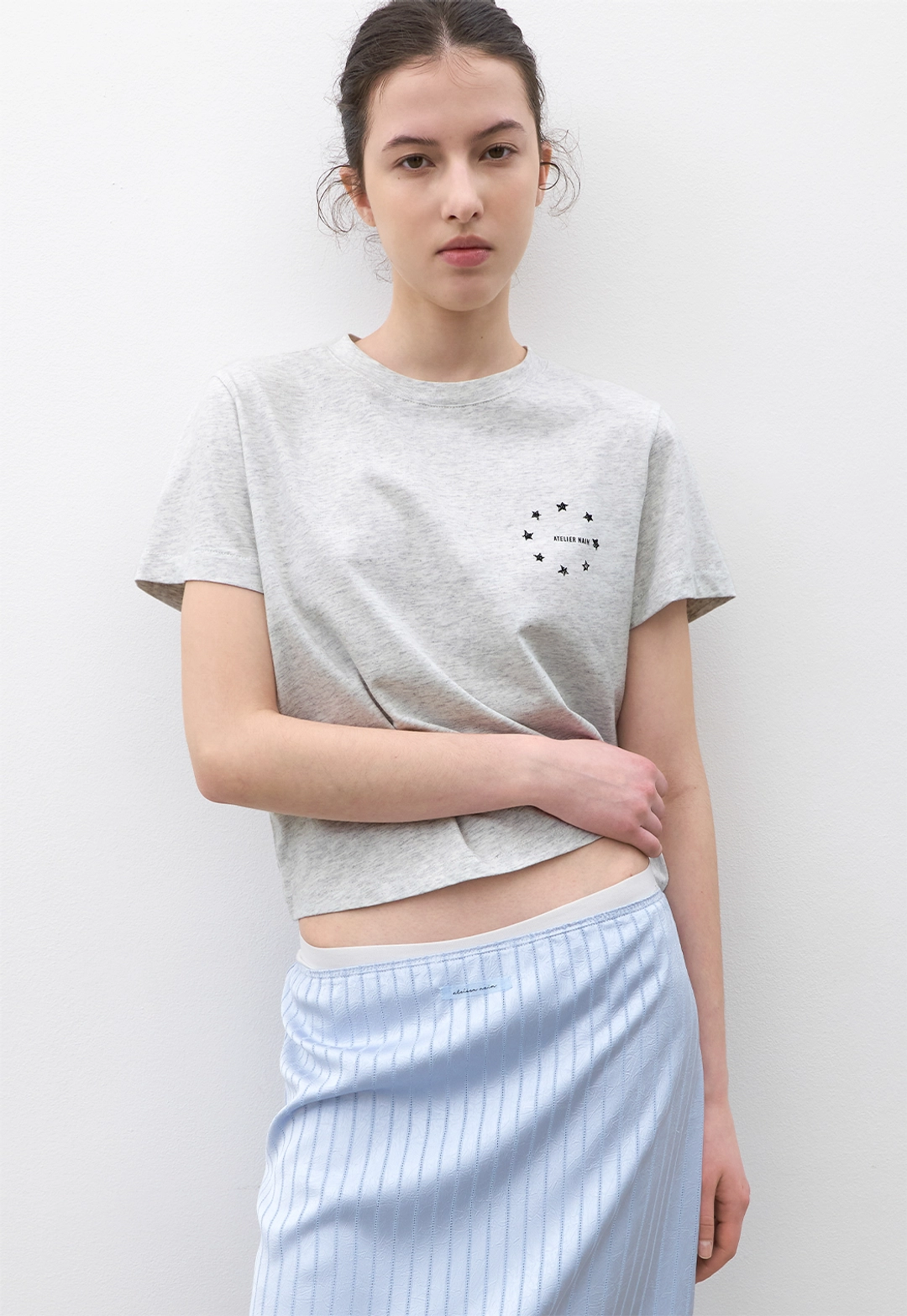 아뜰리에 나인 (T-7201)ATELIER STAR STANDARD FIT TEE 상품 이미지 1