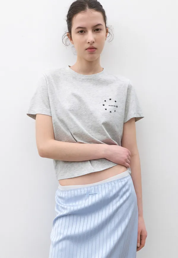 (T-7201)ATELIER STAR STANDARD FIT TEE