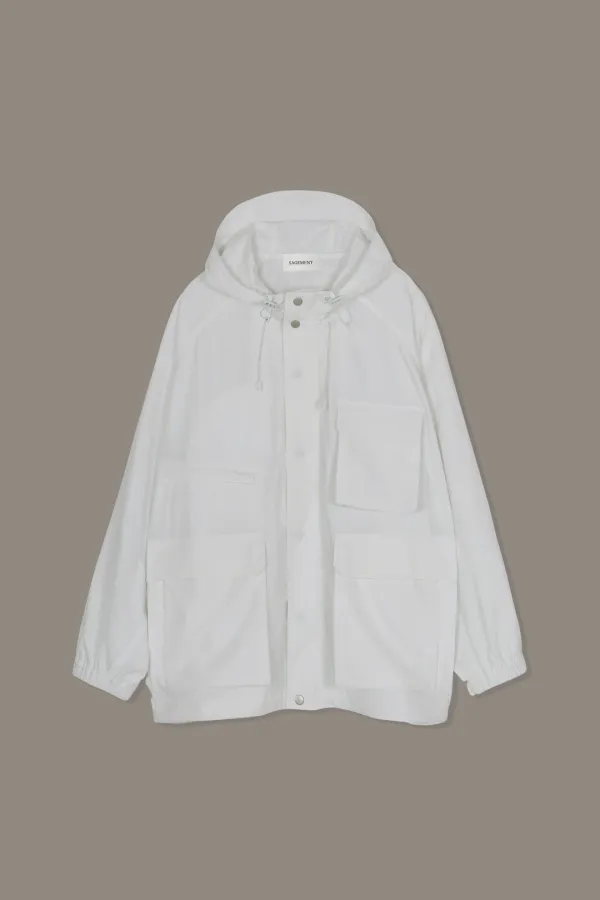 OVER POCKET WIND BREAKER JUMPER_IVORY