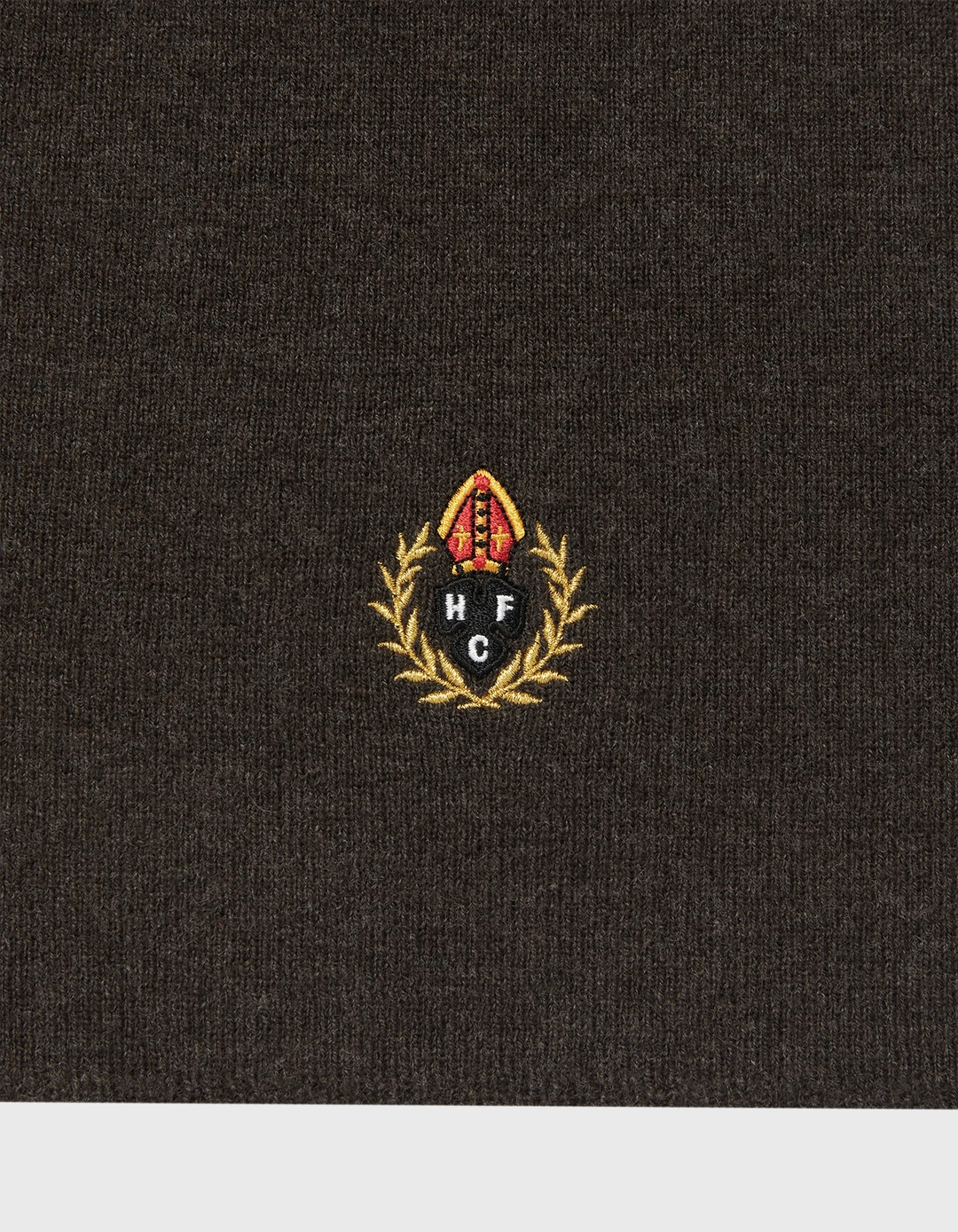 헤리티지플로스 CREST WOOL MUFFLER / M.Brown 상품 이미지 3