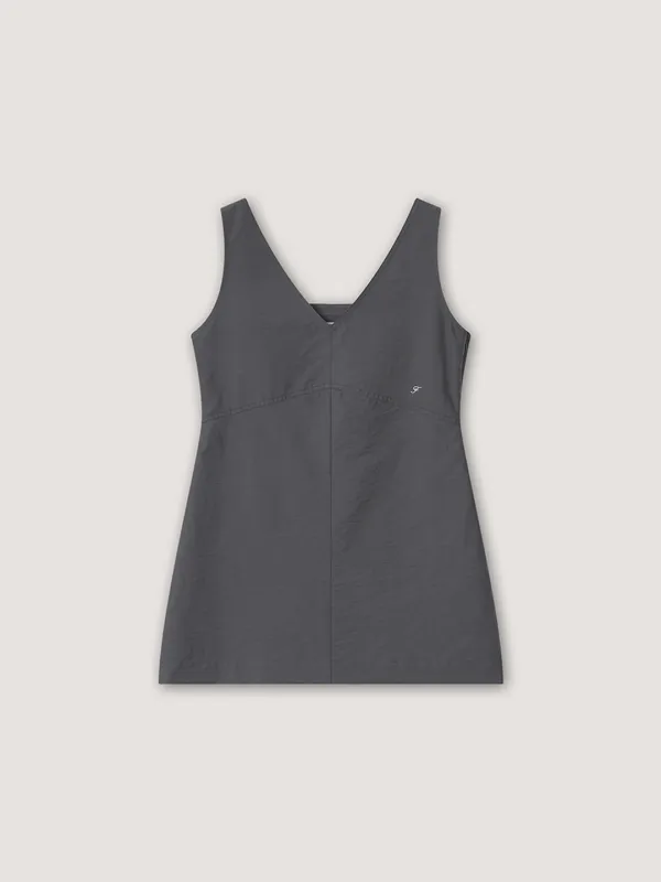 Era Layered Dress - Charcoal
