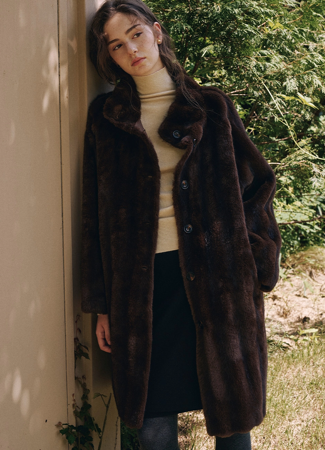 안젤로비안코 Savi Fur Coat 상품 이미지 2