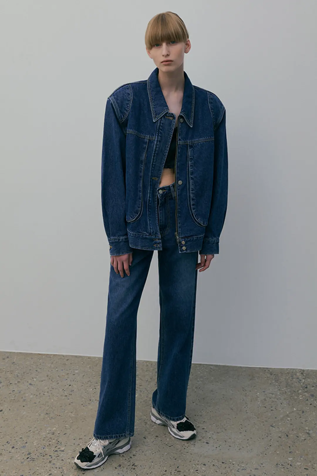 오버듀플레어 INDIGO DENIM PANTS 상품 이미지 2