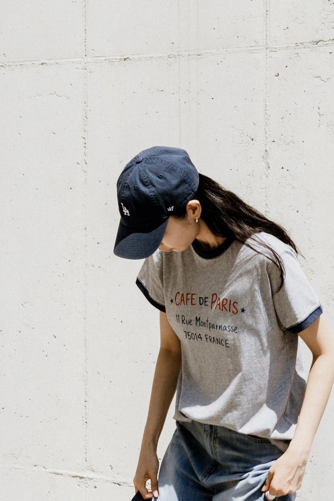 스앨더 28260_Paris color-block T-shirt 상품 이미지 2