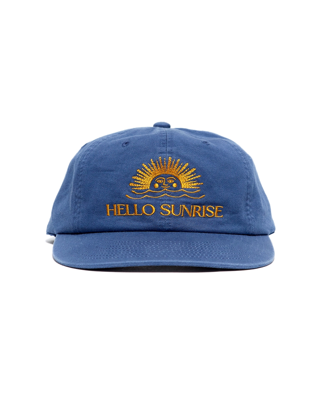 헬로선라이즈 Washed OG Logo 6panel Cap_Ocean Blue 상품 이미지 2