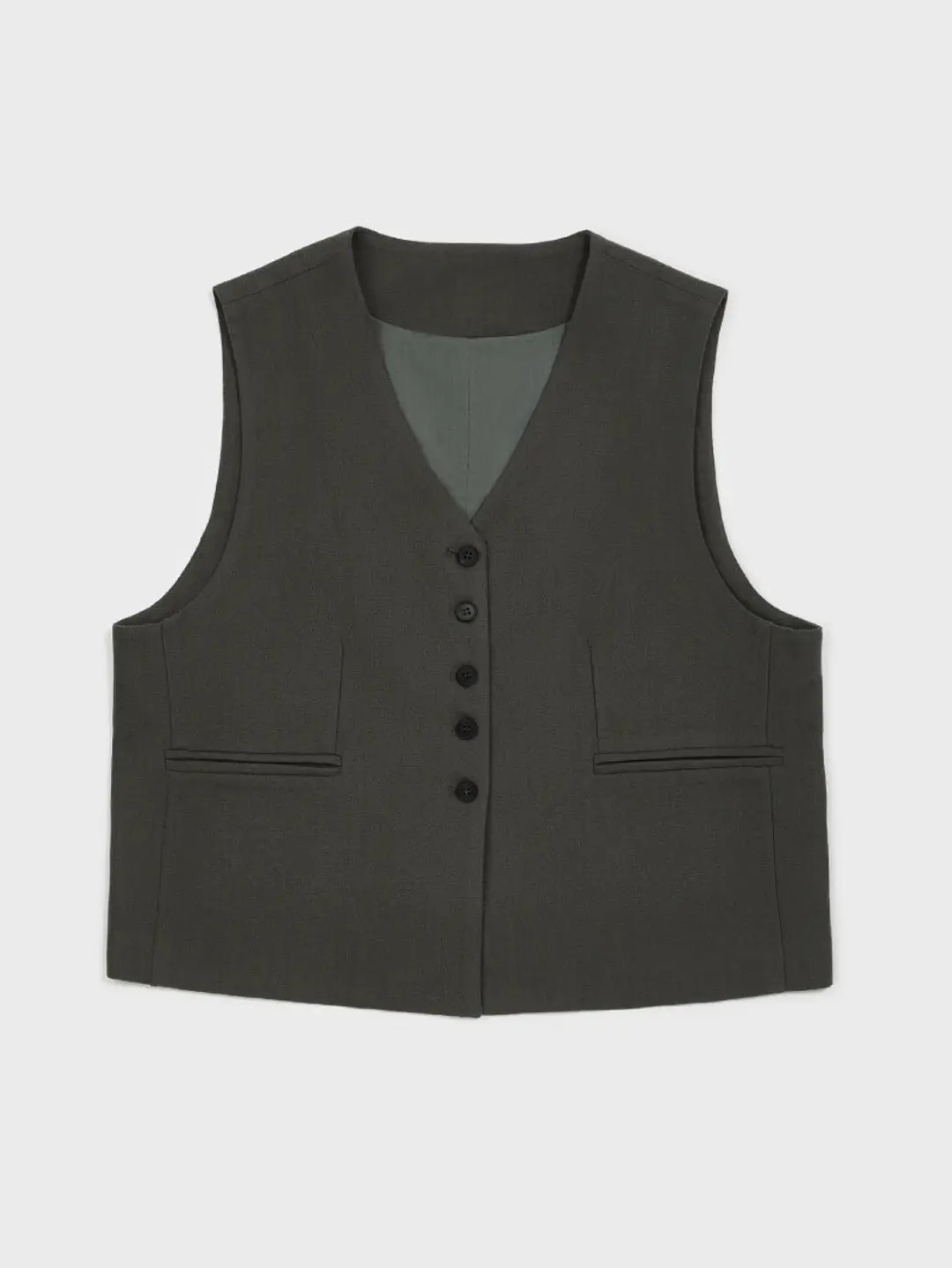 Limited / Khaki stripe vest