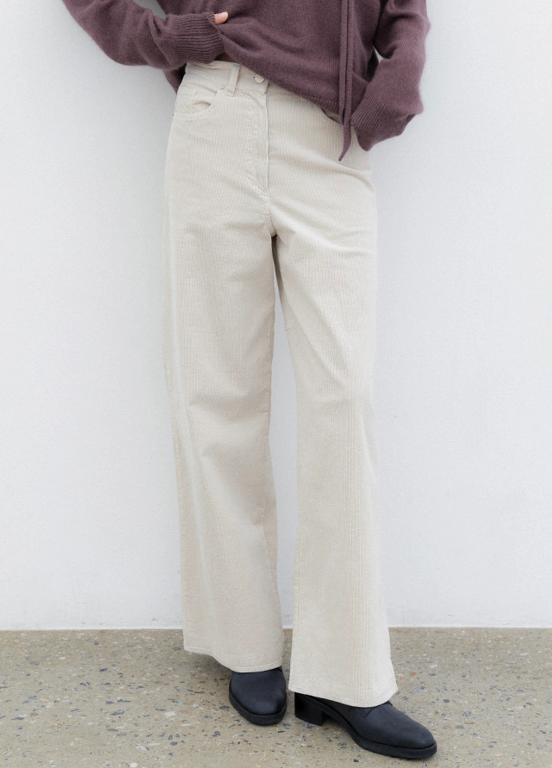 아뜰리에 나인 (PT-5801)CORDUROY WIDE PANTS 상품 이미지 2