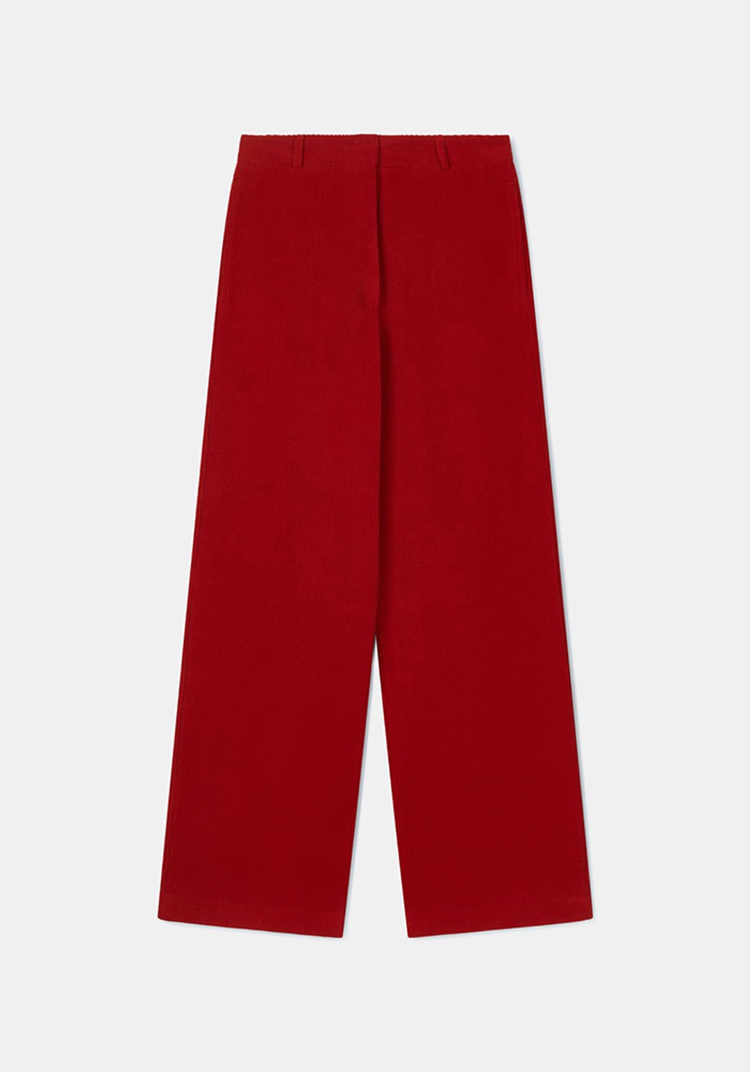 이브세이지 [1차 리오더] Logo corduroy pants (Red) 상품 이미지 1