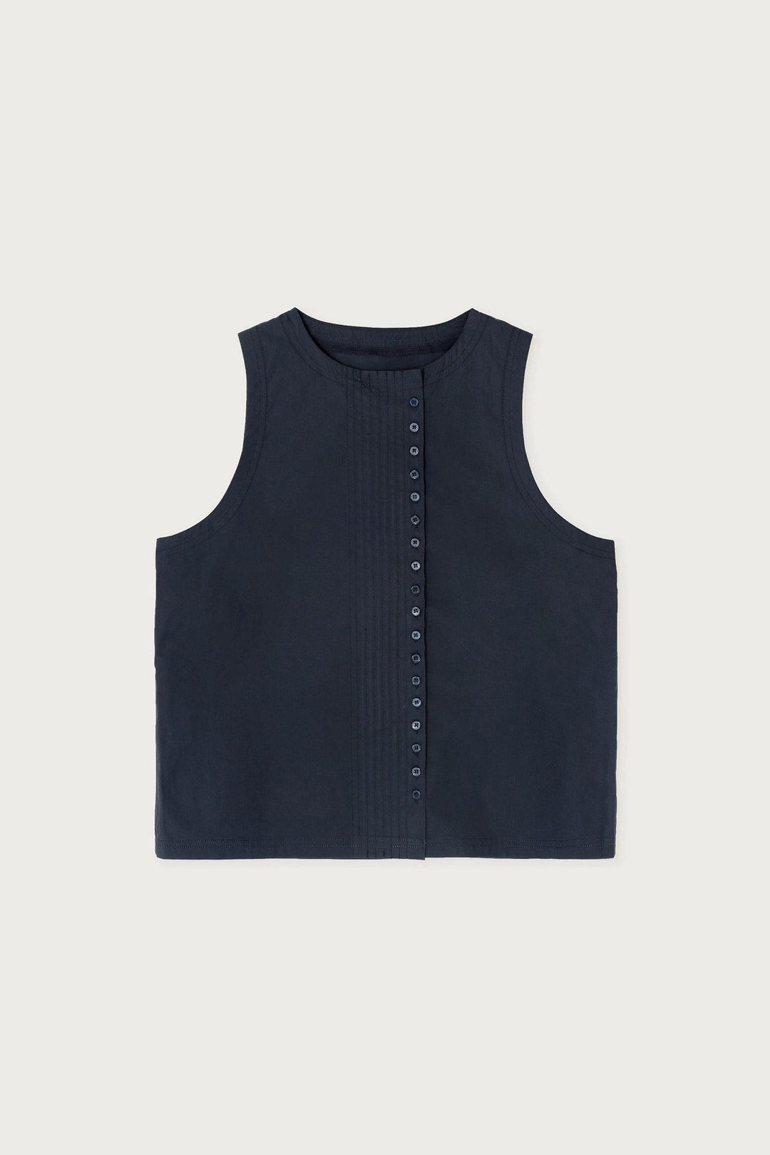 페스토 DOUBLE BREASTED VEST DARK LAKE 상품 이미지 1