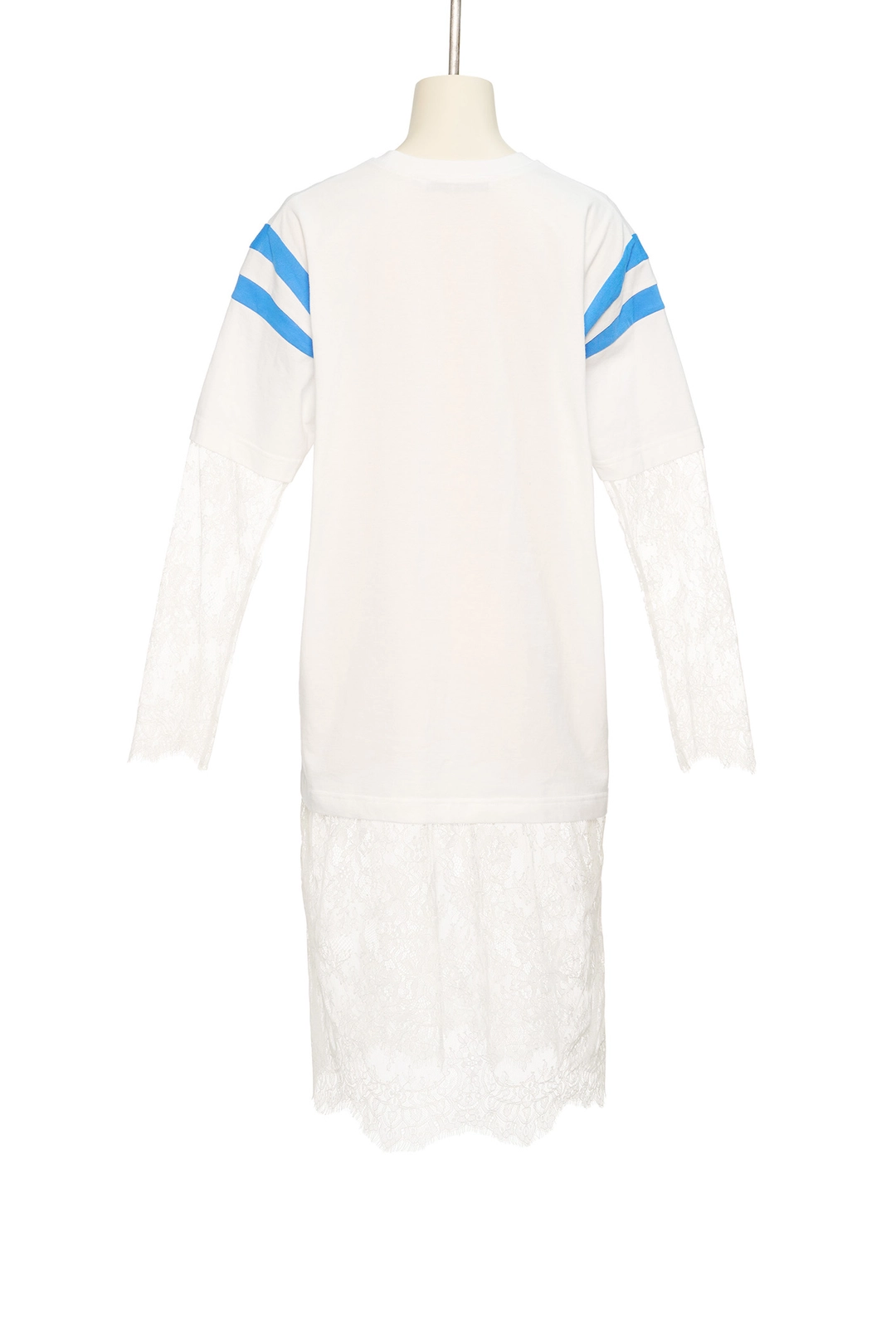 푸쉬버튼 PS26 WHITE LAYERED LACE SLEEVE TEE 상품 이미지 2