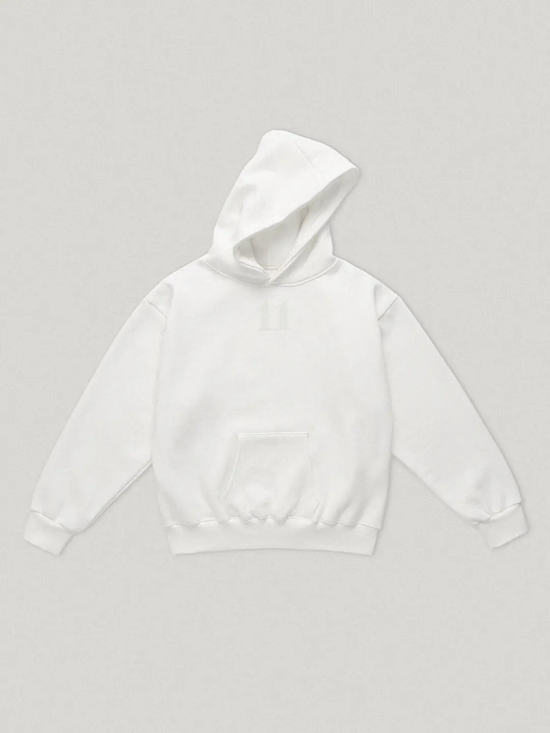 11 White Useful Hooded Sweatshirt