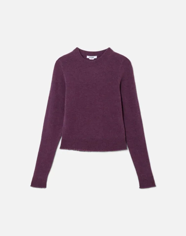 Surplus Cashmere Crewneck Pullover - Raisin