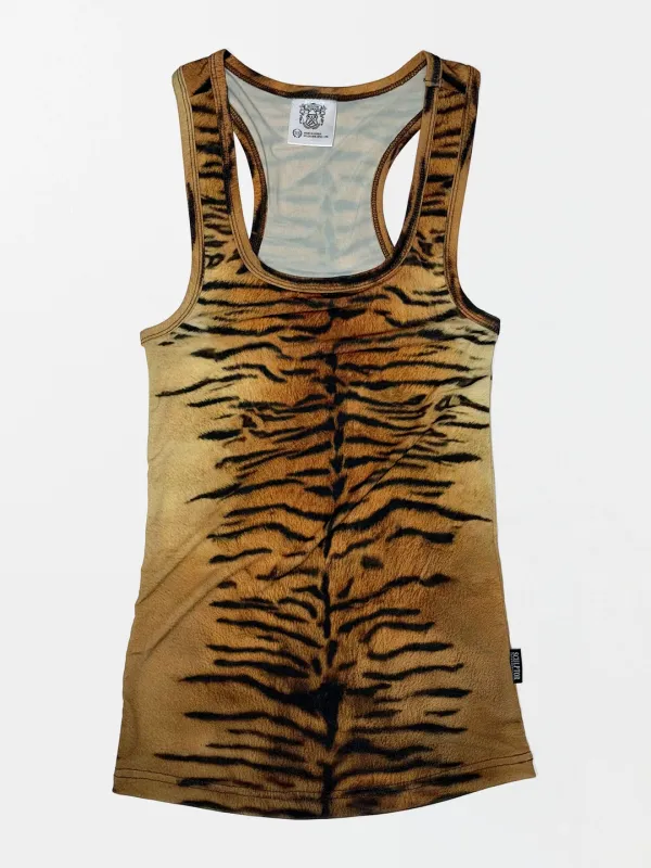 Second Skin Tank Top Tiger