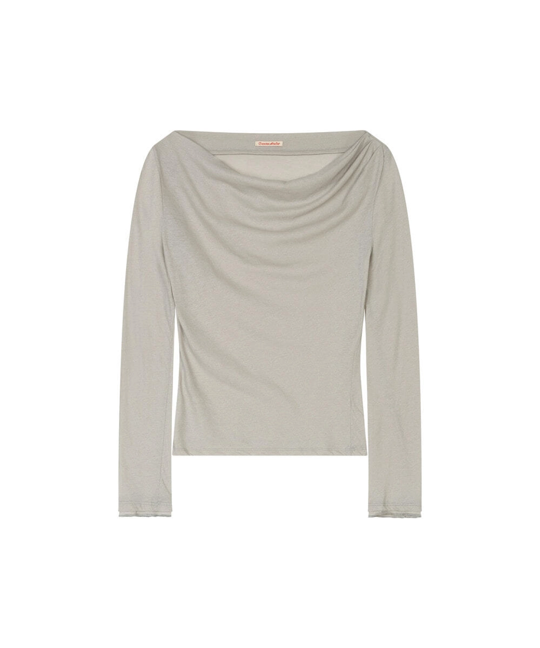 반원 아뜰리에 A3604 드레이프 롱 슬리브_Light gray 상품 이미지 1