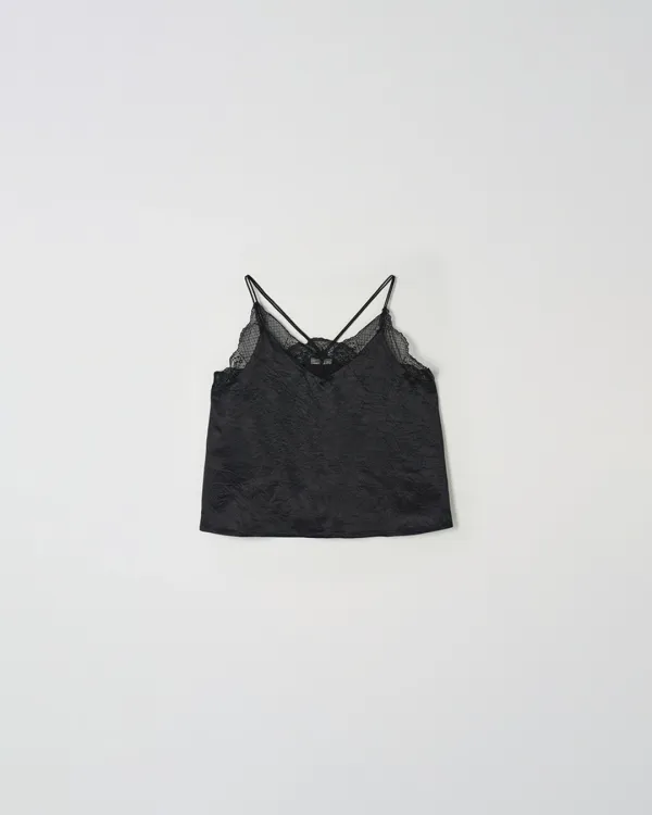Lace Bustier Top [BLACK]