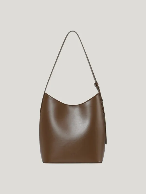 엘로 버킷백 Elo Bucket Bag_Mahogany