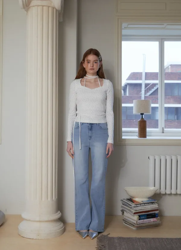 (시즌오프) Rusty Denim Pants (24SS) / Light Blue