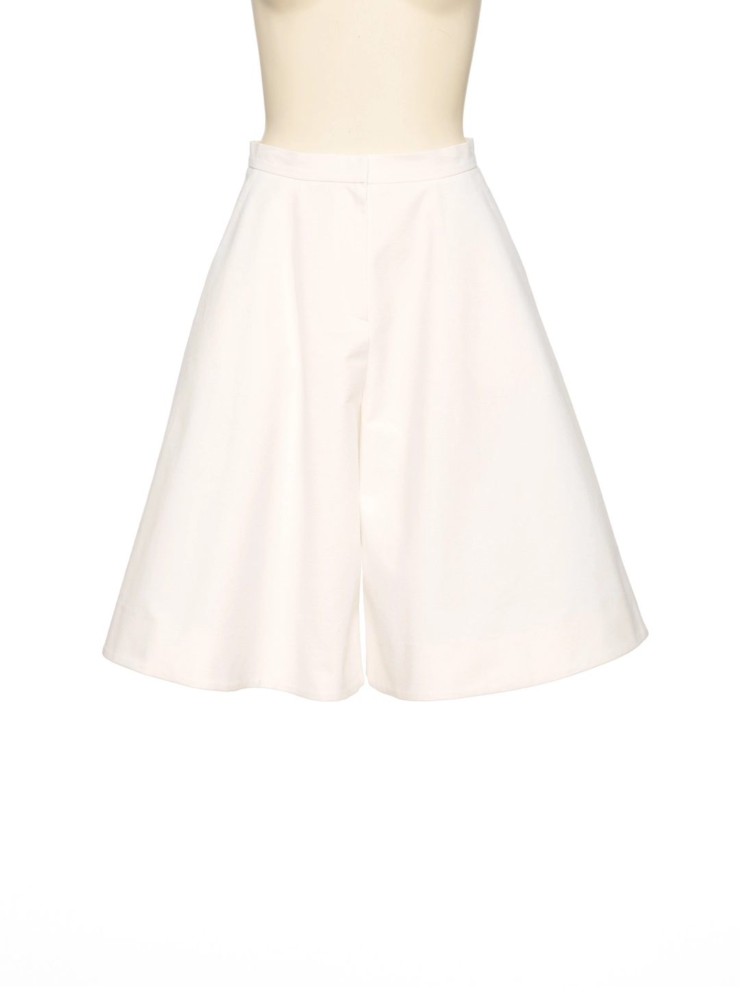 푸쉬버튼 PF26 WHITE FLARE BERMUDA PANTS 상품 이미지 2
