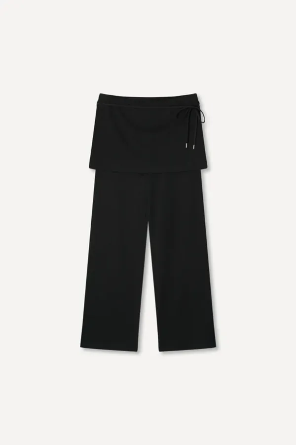 Marine Skirt Layered Pants