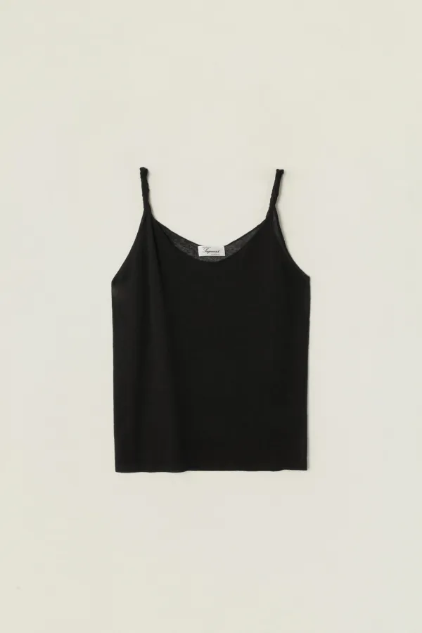 ALINA TWIST SLEEVELESS_BLACK