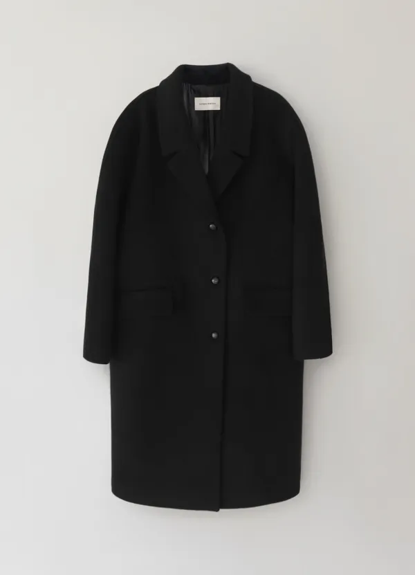 2ND / Mayor oversized coat (Black)