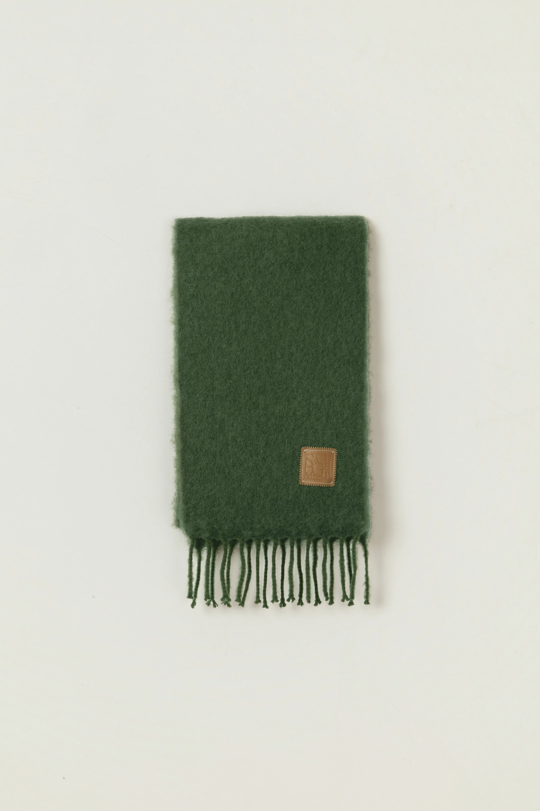 세이지먼트 FROST MOHAIR WOOL MUFFLER_GREEN 상품 이미지 1