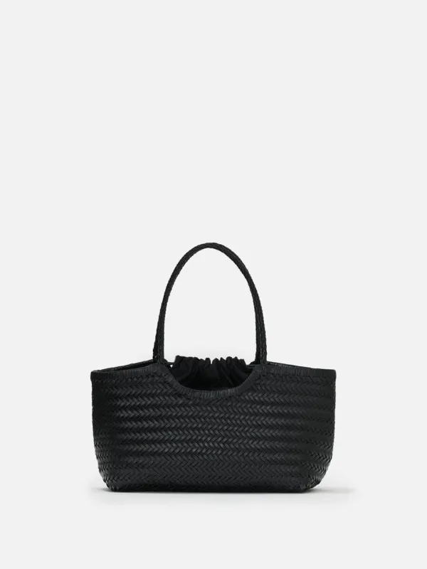 Loom tote bag Black