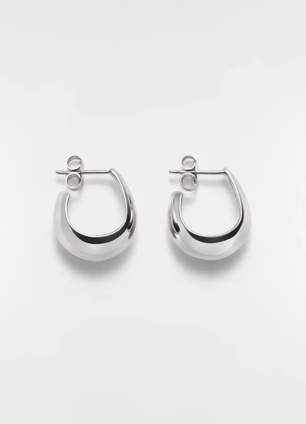 CURVED MINI DROP IN SILVER