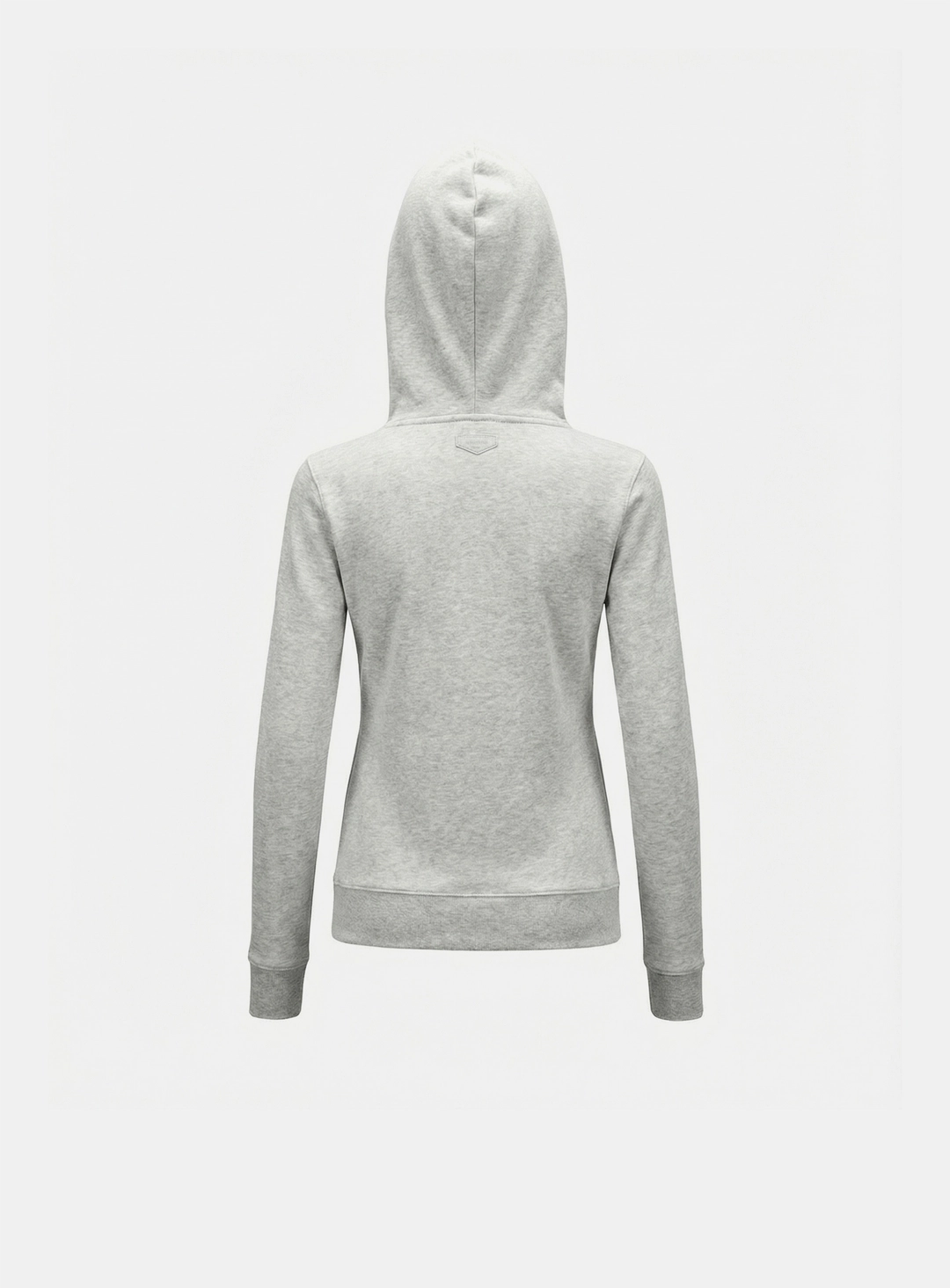 배드블러드 [w-hde26-016] BS Soft Terry Zip-Up Hoodie - White melange 상품 이미지 2
