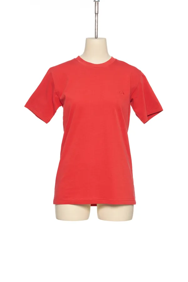 SS26 ZERO RED ESSENTIAL ZERO LOGO T-SHIRT