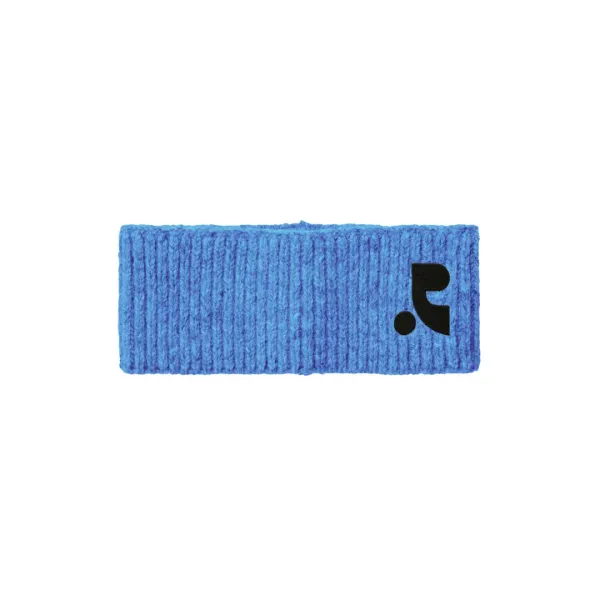 LOGO KNIT HAIR BAND - BLUE