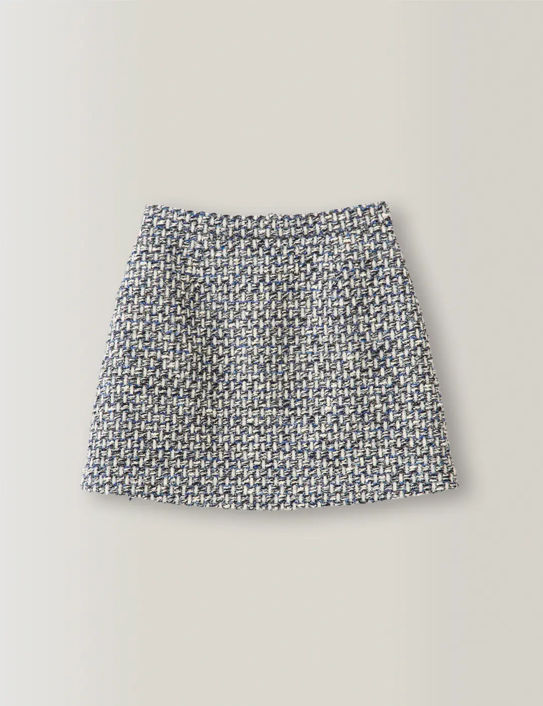 노미나떼 Benny Blue Tweed Skirt (Blue) 상품 이미지 2