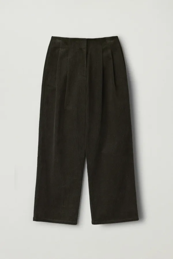 Corduroy pants (Khaki)