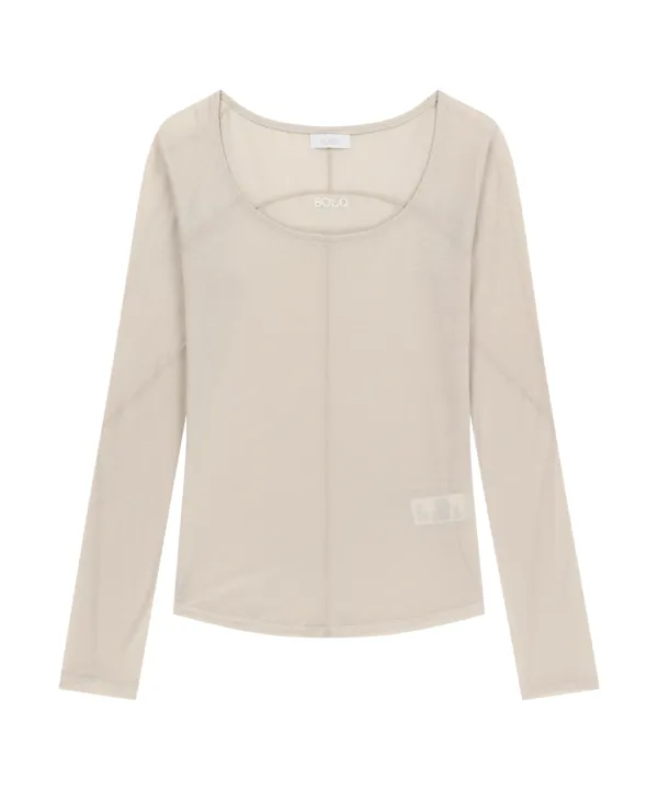 Flatseam Long Sleeve Top / Oatmeal