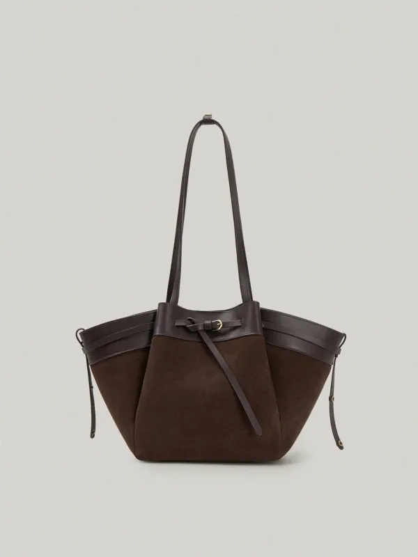 ANTHOS BAG-SUEDE (BROWN) [09월 22일 예약배송]