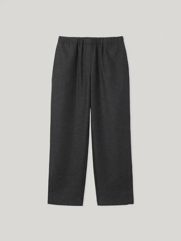 Basso Button Trouser Charcoal - Smoothmood
