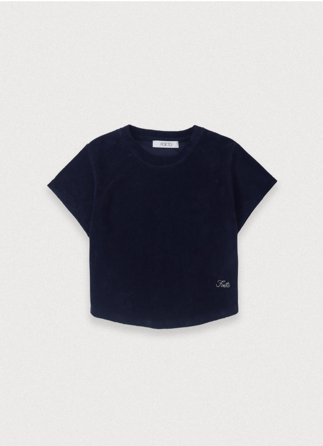 포에토 RABBIT TERRY TEE - NAVY 상품 이미지 1