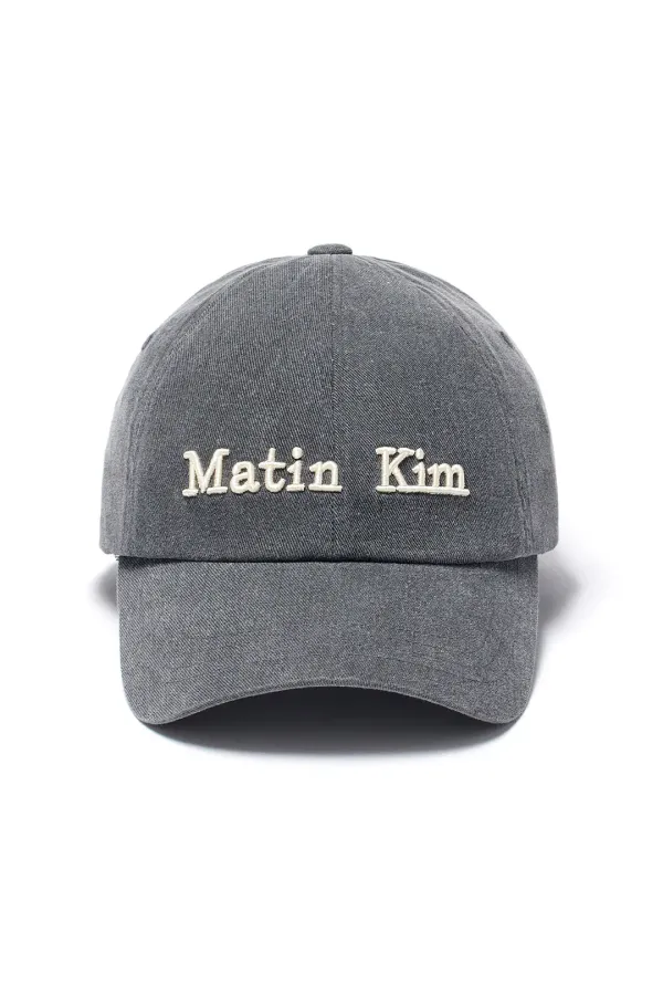 MATIN CLASSIC LOGO BALL CAP IN GREY