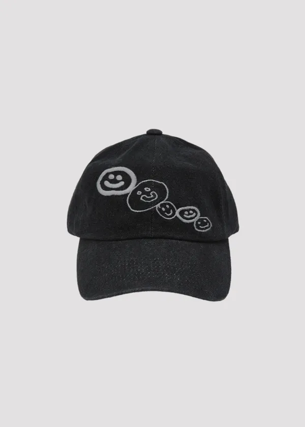 CAP LOVE FAMILY BLACK DENIM