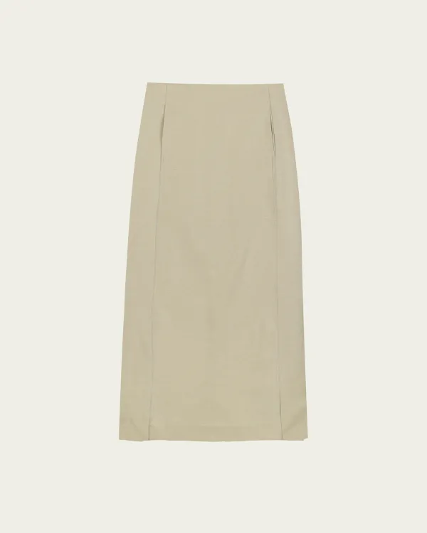 Flow Skirt - Light Khaki
