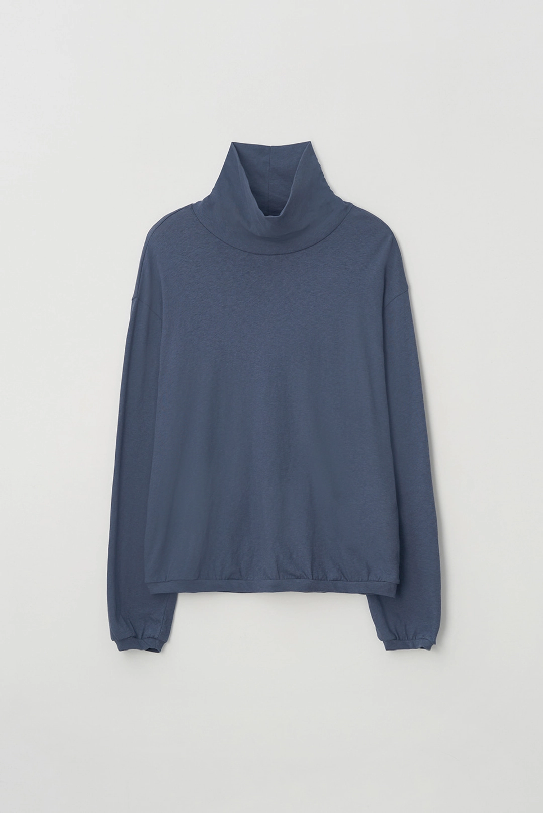 브렌다 브렌든 soft poloneck tee - blue 상품 이미지 2