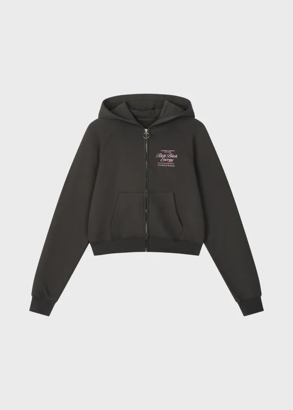 RBE Sweat Zip-up Charcoal