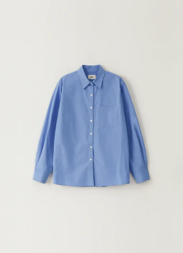 Slim Basic Shirt - Blue