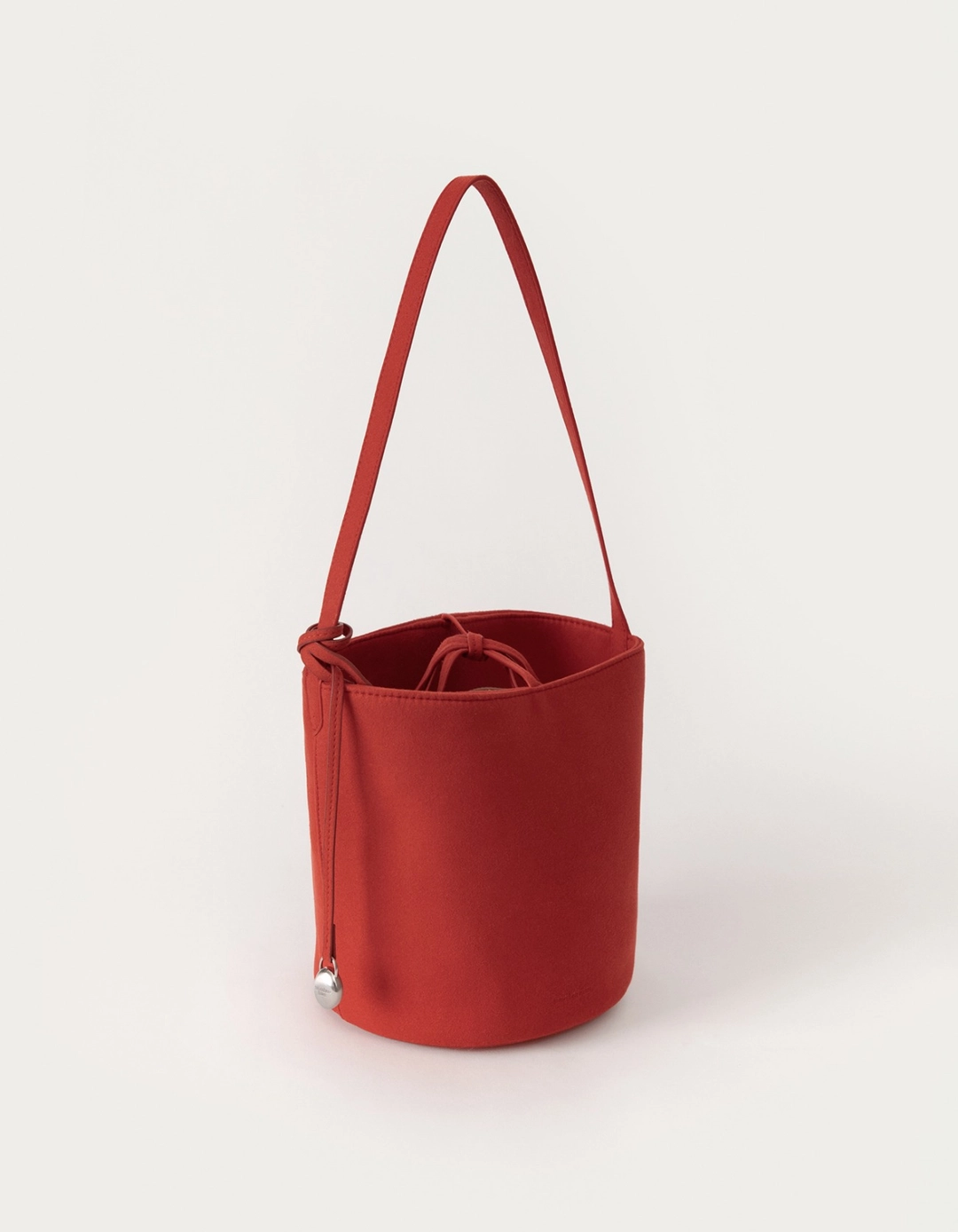 썸웨어버터 Suede Basket Bag - Red 상품 이미지 1